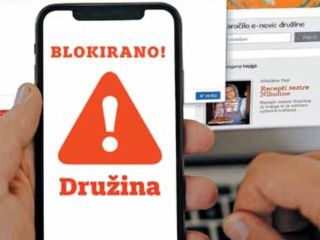 Blokada Družine na Facebooku