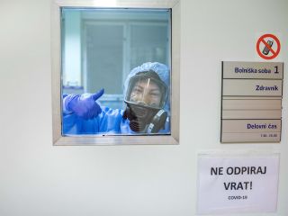 Novi prostori za covid-bolnike v UKC Ljubljana