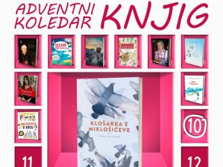 [Knjižni adventni koledar] Klošarka z Miklošičeve