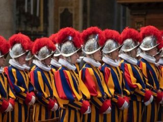 V papeški gardi bo priseglo 34 rekrutov