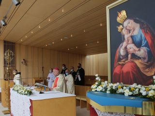 Na Brezjah maša ob obletnici papeževega obiska