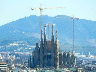 Ustavitev del na barcelonski Sagrada Familia zaradi korone