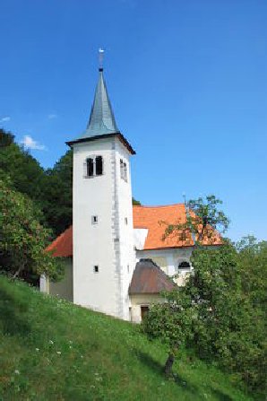 Podružnična cerkev sv. Jedrti v Ćabračah
