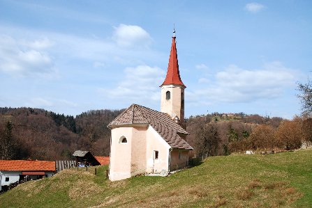 podružnična cerkev sv. Pavla v Podpeči