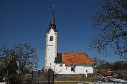Besnica, Podružnična cerkev sv. Janeza Krstnika v Spodnji Besnici