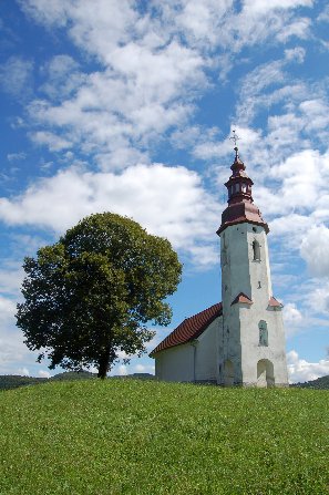 Podružnična cerkev sv. Miklavža, škofa, v Martinji vasi