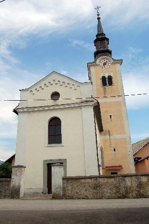 Podružnična cerkev sv. Urh, Hotemaže