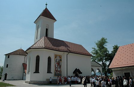 Sv. Boštjan, Fabijan in Rok na Pungartu