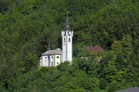 Kropa, cerkev Device Marije