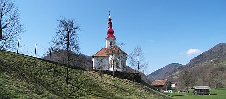 Podružnična cerkev sv. Magdalene, Ločica, Vransko