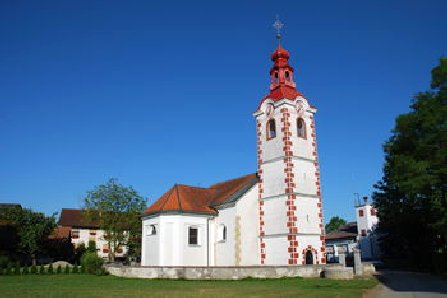 Podružnična cerkev sv. Boštjana, v Mostah pri Komendi