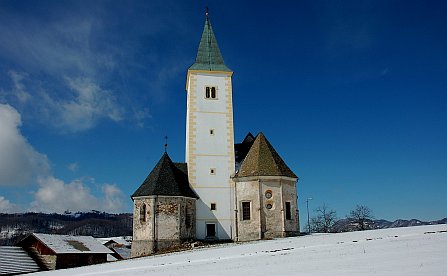 Podružnična cerkev sv. Treh kraljev na Brunku