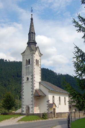 podružnična cerkev sv. Florijana, mučenca, na Bukovici