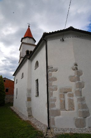 Podružnična cerkev sv. Justa, Gojače