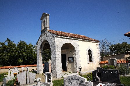 Kostanjevica na Krasu, pokopališka kapela