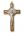 Obesek križ sv. Benedikta z vrvico 5 x 3 cm