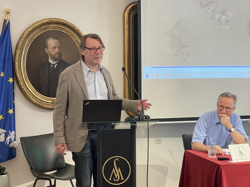 Dr. Kurt Appel iz Univerze na Dunaju. FOTO: Rok Blažič