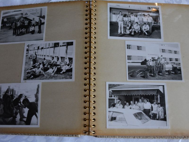 Spomine na Ameriko nam je prebujal album s fotografijami rajnega duhovnika Jožeta Dolenca. FOTO: Jožef Pavlič