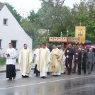 Škof Peter Štumpf vodil procesijo
