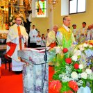 Zlata maša in blagoslovitev obnovitvenih del na župnijski cerkvi v Šenčurju