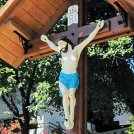 Križ v spomin na sina Jožeta Lipuša