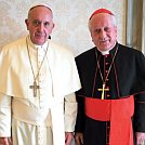 Kardinal Rode pri papežu Frančišku