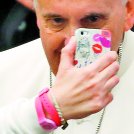 Selfi s papežem