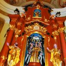 Blagoslov obnovljenega baročnega oltarja