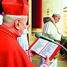Veselje papeža in kardinala Rodeta
