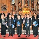 Dekanijsko srečanje pevskih zborov v cerkvi sv. Ožbalta v Črni