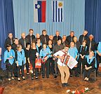 Nastop zborov iz Urugvaja in Lukovice