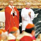 Maša za lani umrle kardinale in škofe