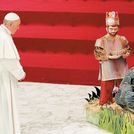 Papež Frančišek o pogledu, usmerjenem v dete Jezusa