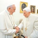 Frančišek pri Benediktu XVI.