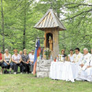 Blagoslovitev kapelice na Šajbniku