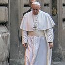 Papež peš romal za konec pandemije