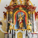 Obnovljen oltar v Žvaruljah