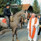 Blagoslov konjenikov in konj na praznik sv. Štefana
