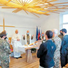 Blagoslov kapele v vojašnici