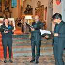 Vokalna skupina Quatour vocum v novomeški stolnici