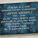 Pred 230 leti se je rodil Anton Krempl